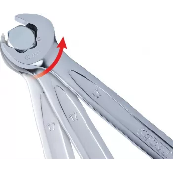 KS TOOLS DUO GEARplus Račňový očkoplochý kľúč, 30 mm (503.5228)