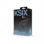 KSIX magnetická power banka 10000 mAh, 22,5W pre iPhone a Apple Watch, sivá