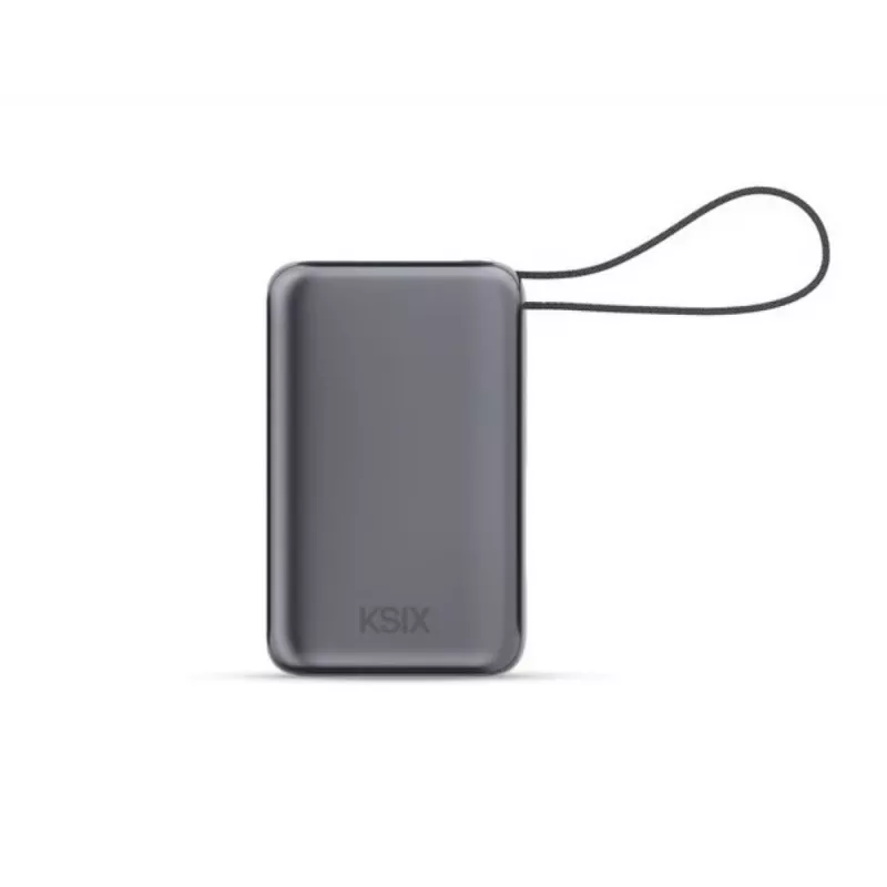KSIX Power Bank 30000 mAh Power PULSE, sivá