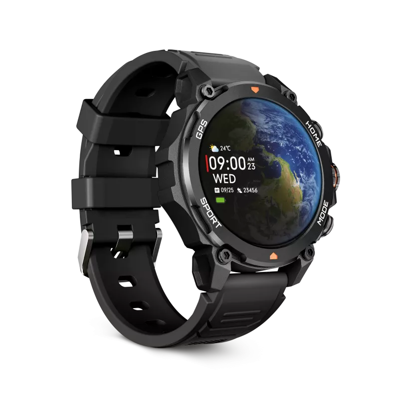 KSIX Smartwatch Explorer, čierna