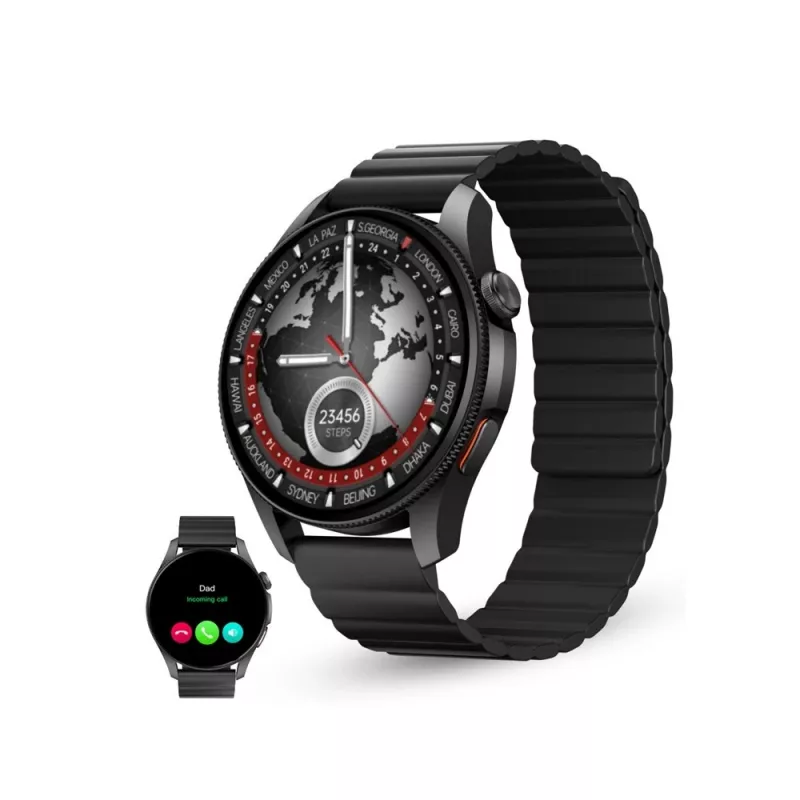 KSIX Smartwatch Horizon, čierne