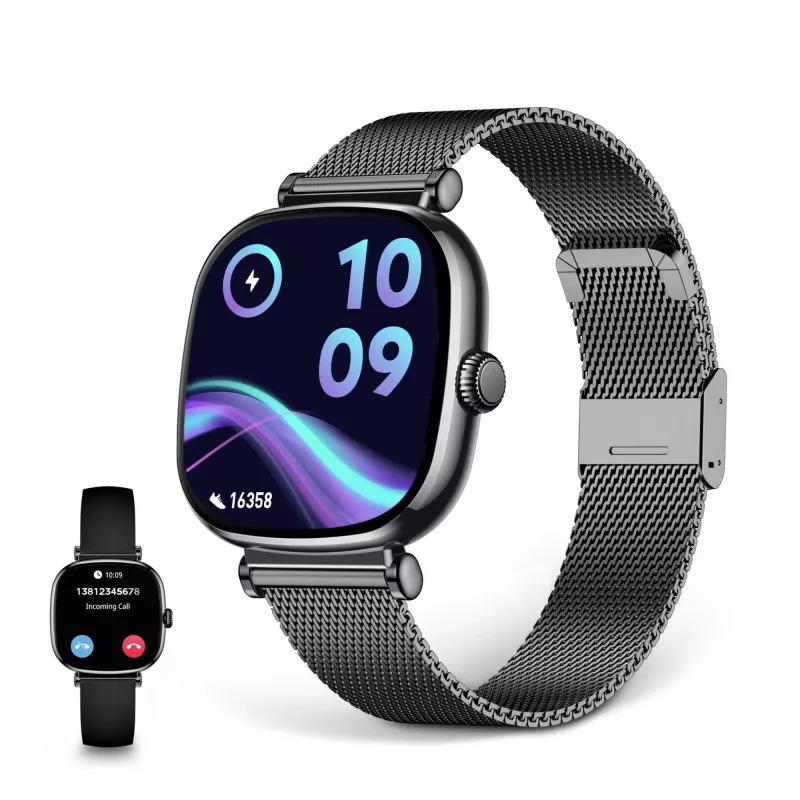 KSIX Smartwatch IRIA, čierna