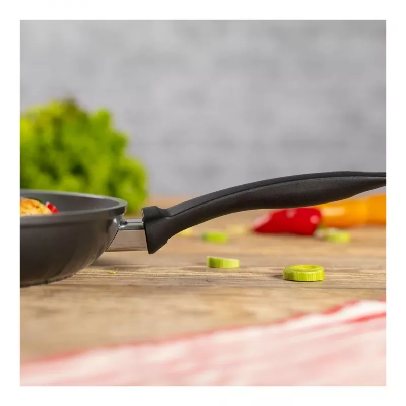 Kuhn Rikon EASY CERAMIC sada panvíc 24 + 28 cm, keramický nepriľnavý povrch, indukcia, čierna