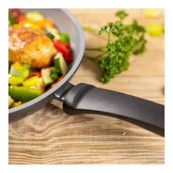 Kuhn Rikon EASY CERAMIC sada panvíc 24 + 28 cm, keramický nepriľnavý povrch, indukcia, čierna