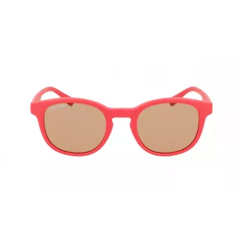 Lacoste Childish L3644S-615 slnečné okuliare - červený rám, sivé šošovky - 48/21/135 mm - unisex detské