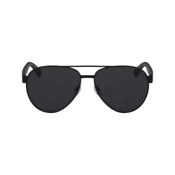 LACOSTE L185S-6014001 unisex hranaté slnečné okuliare červená Havana 60/14/140 mm