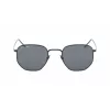 Lacoste L206S-424 unisex obdĺžnikové slnečné okuliare námornícka modrá sivá 51 mm