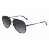 Lacoste L247S021 pánske slnečné okuliare - čierny rám, sivé šošovky, 59 mm