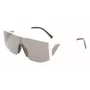LACOSTE L253S-6219101 unisex obdĺžnikové slnečné okuliare 62/19/150 mm čierna/sivá