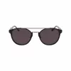 Lacoste L263S-2 pánske obdĺžnikové slnečné okuliare - čierny rám, sivé sklá, 53mm
