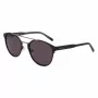 Lacoste L263S-2 pánske obdĺžnikové slnečné okuliare - čierny rám, sivé sklá, 53mm