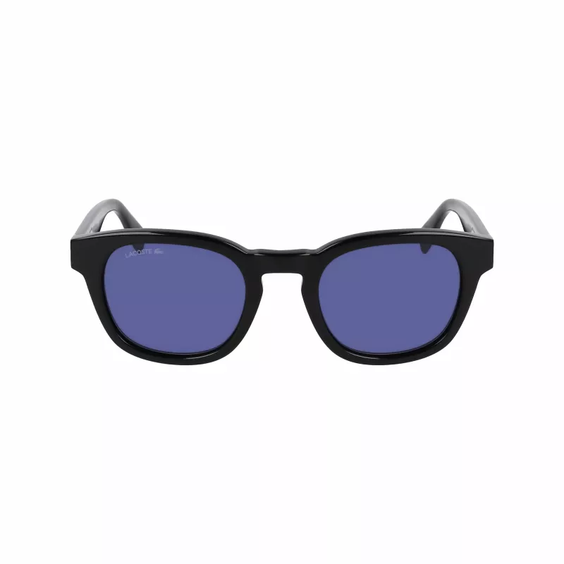 Lacoste L6015SN-1 unisex slnečné okuliare čierna obruba sivé sklá 49 mm