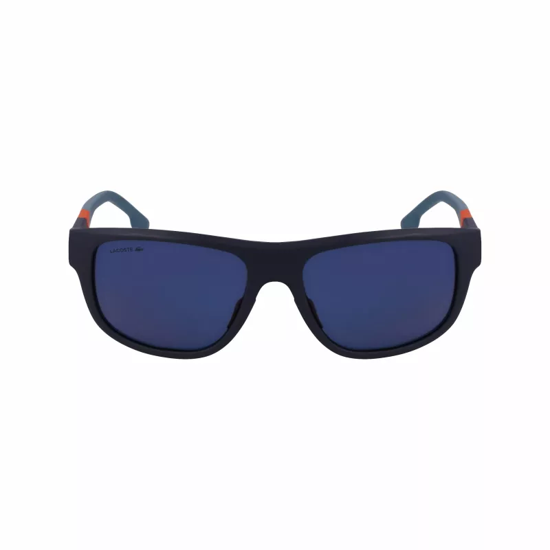 Lacoste L6042S-424 pánske obdĺžnikové slnečné okuliare modré 55/17/145 mm