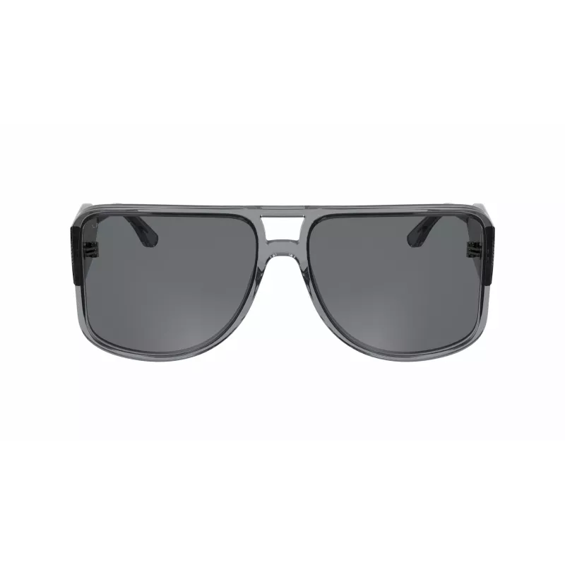 LACOSTE L6056S5916035 unisex hranaté slnečné okuliare Havana zelená 59 mm