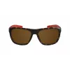 LACOSTE L664S-5517214 unisex slnečné okuliare - čierny rám, sivé sklá, 55/17/140 mm