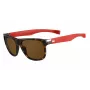 LACOSTE L664S-5517214 unisex slnečné okuliare - čierny rám, sivé sklá, 55/17/140 mm
