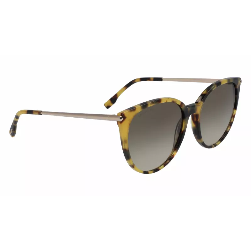 Lacoste L928S-214 dámske slnečné okuliare Havana hnedé gradient 56 mm