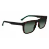 Lacoste L956S-230 pánske slnečné okuliare Havana hnedé obdĺžnikové acetát 55mm