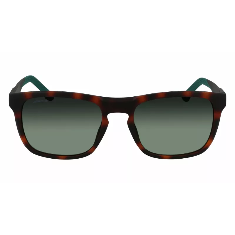 Lacoste L956S-230 pánske slnečné okuliare Havana hnedé obdĺžnikové acetát 55mm