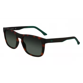 Lacoste L956S-230 pánske slnečné okuliare Havana hnedé obdĺžnikové acetát 55mm