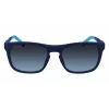 Lacoste L956S 401 pánske slnečné okuliare, modrý rám, sivé šošovky, 55 mm