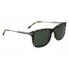 Lacoste L960S-430 pánske slnečné okuliare, modrý rám, sivé sklá, 56 mm
