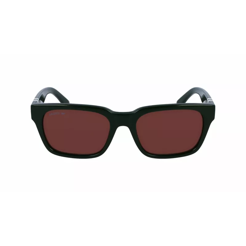 Lacoste pánske hranaté acetátové slnečné okuliare L6007S5418318 54/18/145 mm zelená
