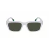 Lacoste pánske obdĺžnikové slnečné okuliare L6004S-970 čierna/sivá 55/19/145 mm