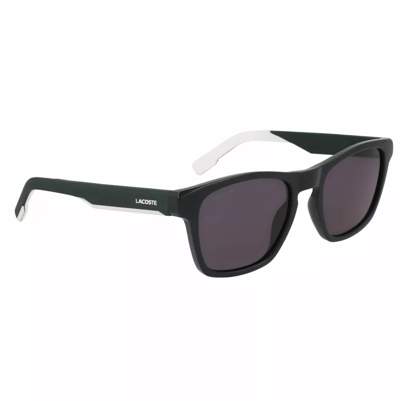 Lacoste pánske slnečné okuliare L6018S-301 zelený rám sivé sklá 53mm