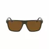 Lacoste pánske slnečné okuliare L6027S-275 Havana acetát obdĺžnikové 57mm
