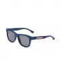 LACOSTE SUNGLASSES L3651SRG-400 unisex matná modrá obdĺžnikové plný rám 48/17/130 mm