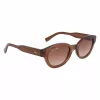 Lacoste dámske slnečné okuliare L6024S-210 Havana hnedé 52 mm