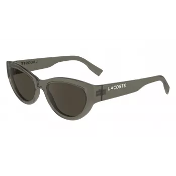 Lacoste dámske slnečné okuliare L6013S5418210 Havana acetát hranatý rám hnedá gradientová šošovka 54 mm