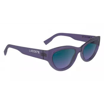 Lacoste dámske slnečné okuliare L6013S5418513 - obdĺžnikový acetátový rám s UV400 ochranou - 54/18/140 mm