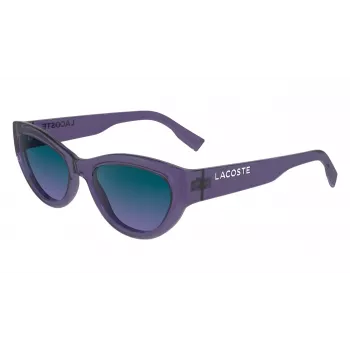 Lacoste dámske slnečné okuliare L6013S5418513 - obdĺžnikový acetátový rám s UV400 ochranou - 54/18/140 mm