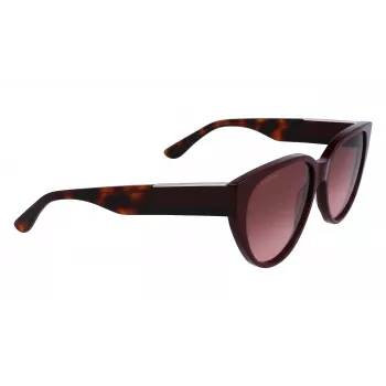 Lacoste dámske slnečné okuliare L985S-603 bordové obruby sivé gradientové sklá 59 mm