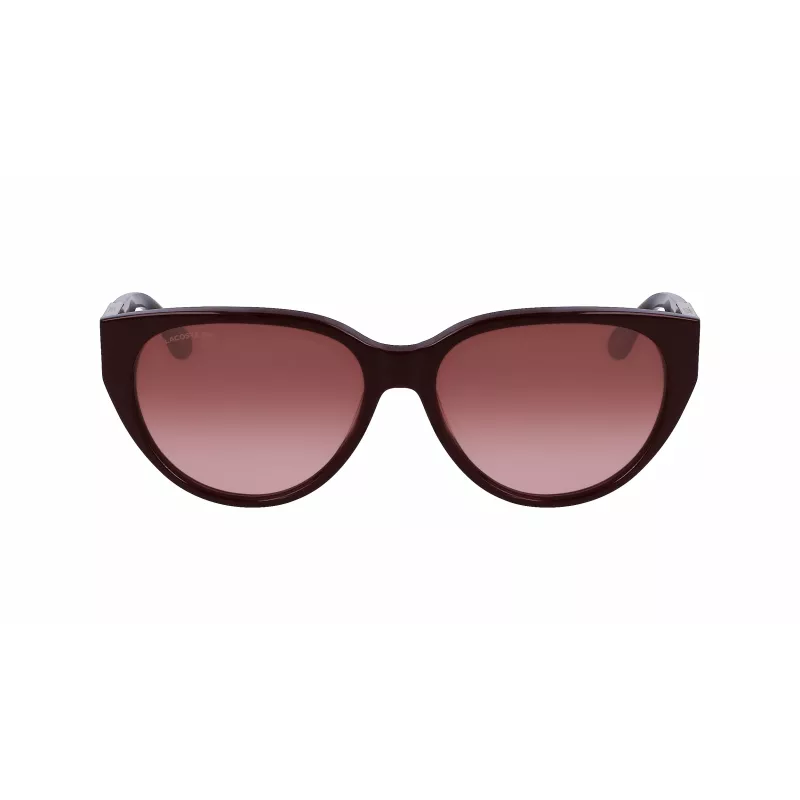 Lacoste dámske slnečné okuliare L985S-603 bordové obruby sivé gradientové sklá 59 mm