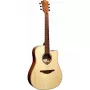 Lag GLA Tramontane 70 DC Dreadnought Cutaway akusticko-elektrická gitara - prírodná