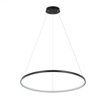 LAMP PENDANT RING 35W čierna