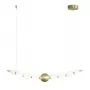 Lampa Závesná Tavva 81 cm čierna
