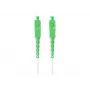 LANBERG FO-SASA-SS31-0150-WH 15m Singlemode SC/APC na SC/APC simplex optický patch kábel, LSZH, G.657.B3, 3,0 mm, biely