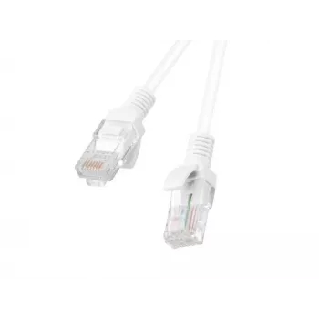 Lanberg PCU6-10CC-0050-W Cat6 U/UTP patch kábel 0,5m biely