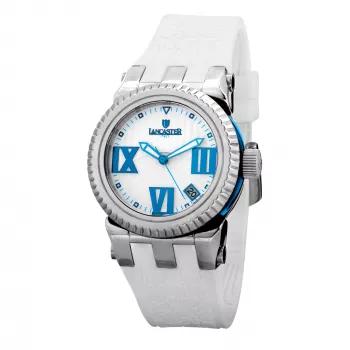 LANCASTER OLA0643SSBL dámske quartz analógové hodinky 38mm nehrdzavejúca oceľ modrý ciferník