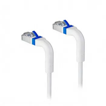 LANVIEW LV-6AFTP-FLEX-ANG-05W-S CAT6A U/FTP LSZH patch kábel, biela