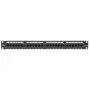 LANVIEW LPP110 1U 24-port Cat5e RJ-45 nechránený patch panel (Krone IDC)