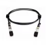 LANVIEW MO-SP10TW1 SFP+ na SFP+ Direct Attach medený kábel, 10GbE, 1m pasívny Twinax, čierna (kompatibilný s Allied Telesis SP10TW1)