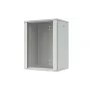 LANVIEW RWF16U45WH 16U 19-palcová nástenná skriňa Flat Pack s rýchlou montážou, biela