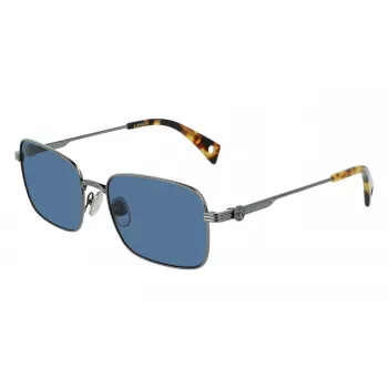 LANVIN LNV104S-050 unisex slnečné okuliare - čierny acetátový rám, sivé CR-39 šošovky, 56/18/140 mm
