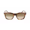LANVIN LNV620S-213 pánske hranaté acetátové slnečné okuliare Havana hnedý gradient 52mm