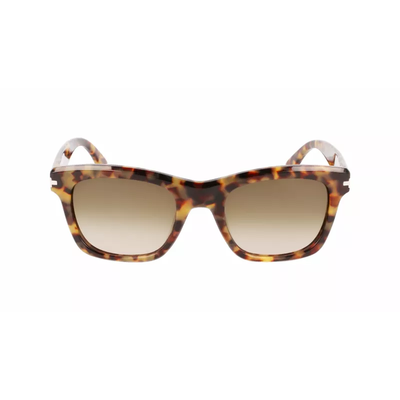 LANVIN LNV620S-213 pánske hranaté acetátové slnečné okuliare Havana hnedý gradient 52mm